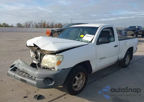 2007 Toyota Tacoma z USA, uszkodzony, nr VIN 5TENX22NX7Z376558